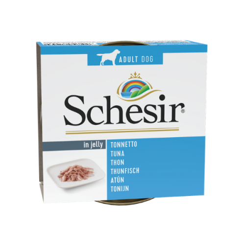 Hrana umeda pentru caini Schesir cu ton 150 g