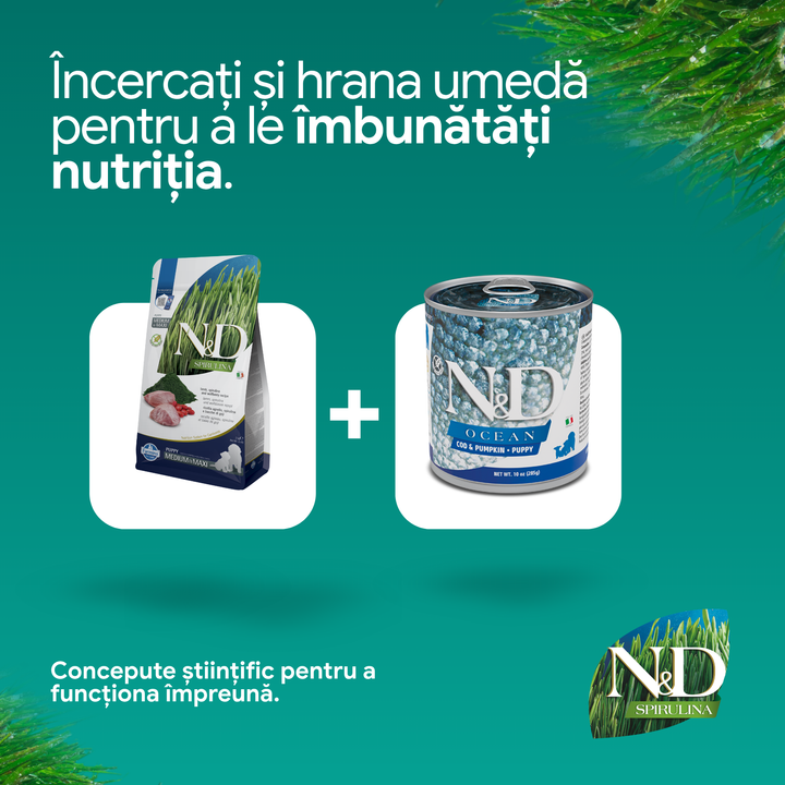 Hrana Uscata Caini Farmina N&amp;D PND0200005 | Miel, Goji, 2kg