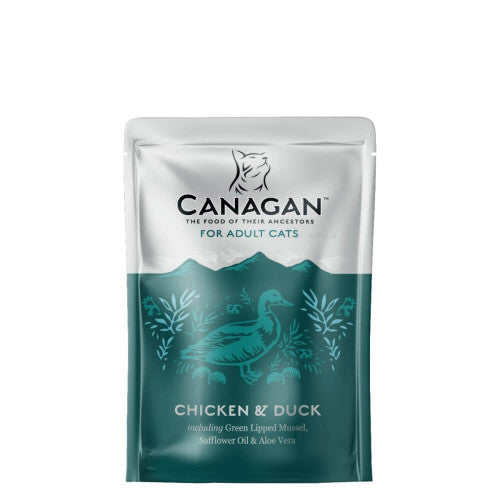 Hrana umeda pentru pisici Canagan Adult cu Pui&amp;Rata 85 g