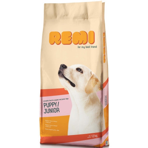 Hrana uscata pentru caini Remi Puppy&amp;Junior 12 kg