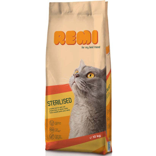 Hrana uscata pentru pisici Remi Sterilised 10 kg