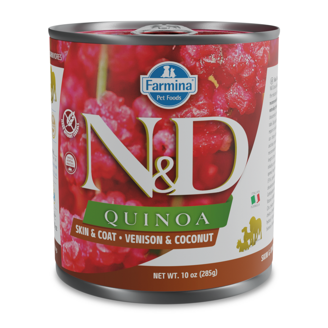 Hrana Umeda Caini Farmina N&D PND285021 | Quinoa, Vanat, 285g