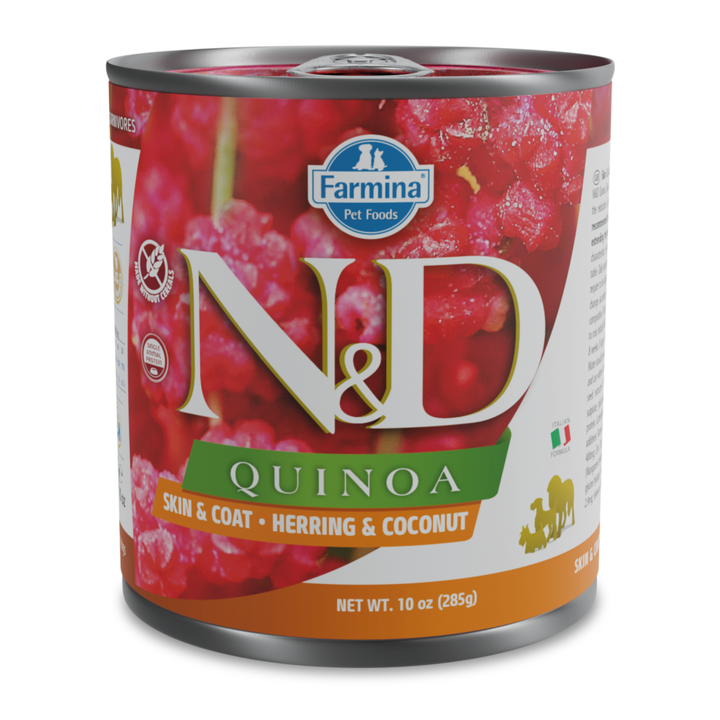Hrană Umedă Câini Farmina N&amp;D PND285019 | Quinoa, Hering, 285g