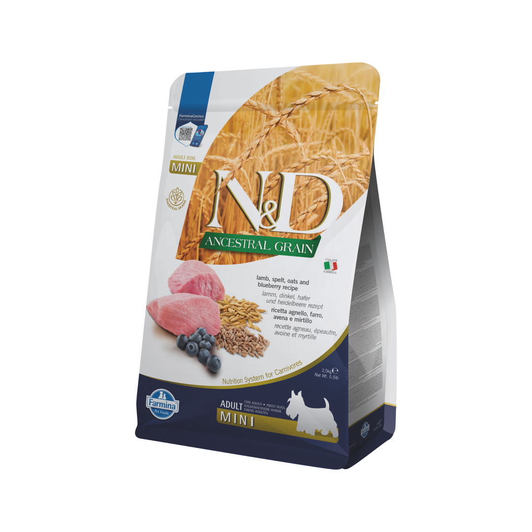 Hrana Uscata Caini Farmina N&D PND0250083 | Miel, Puppy, 2.5kg