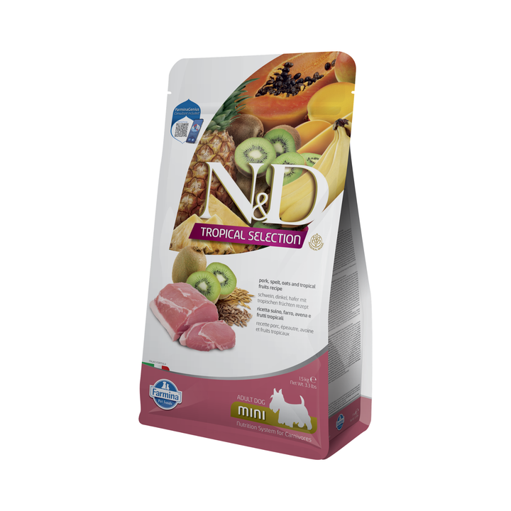 Hrana Uscata Caini Farmina N&amp;D PND0150090 | Porc, Fructe, 1.5kg
