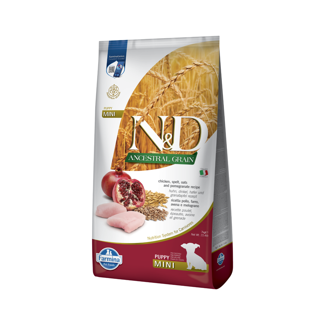 Hrana Uscata Caini Farmina N&D PND0700048 | Pui, Rodie, 7kg