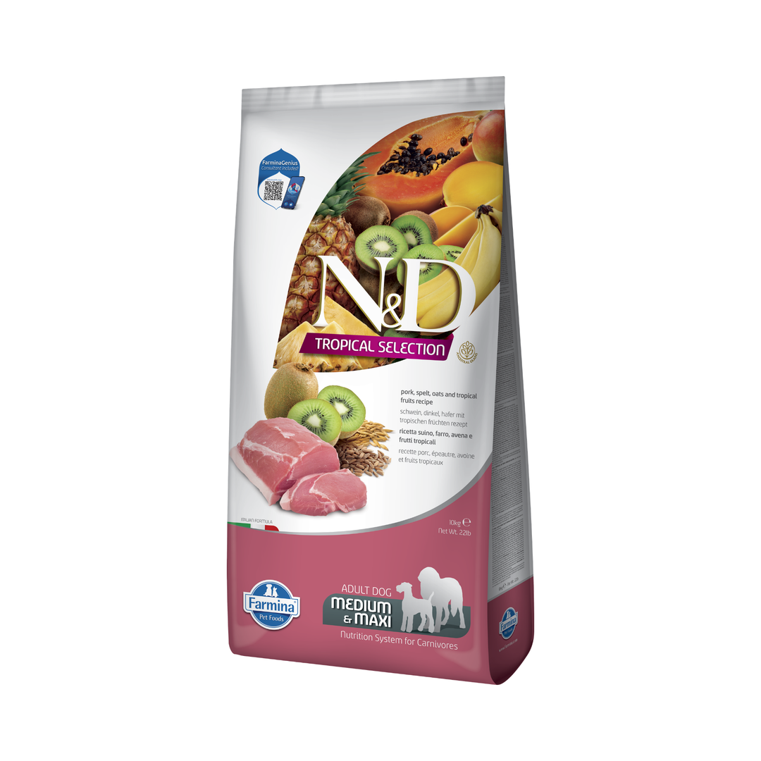 Farmina N&amp;D PND1000035 | Porc, Fructe, 10kg