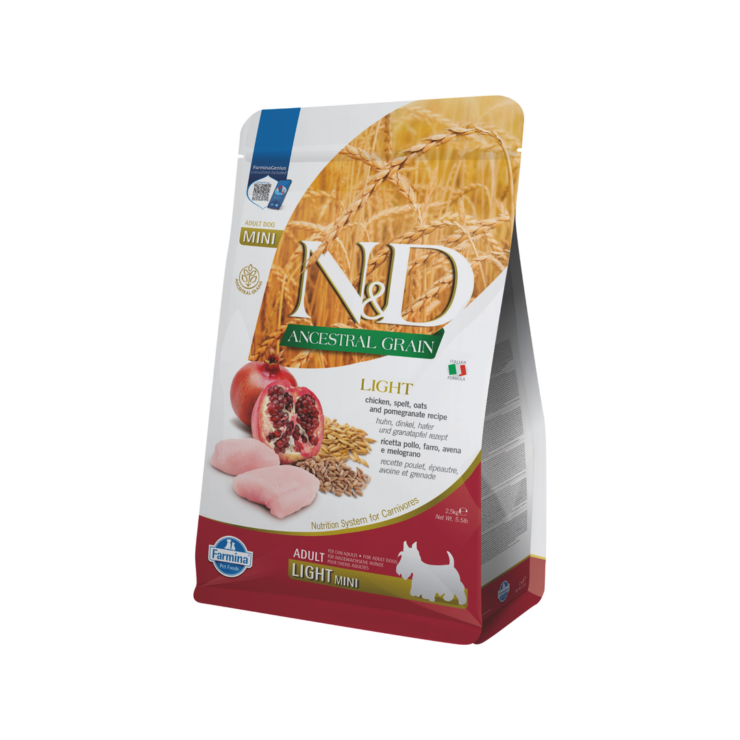 Hrana Uscata Caini Farmina N&amp;D PND0250085 | Pui, 2.5kg, Light