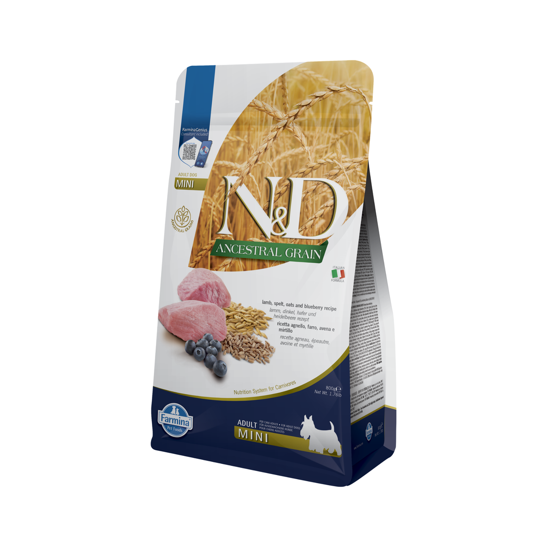 Hrana Uscata Caini Farmina N&amp;D PND0080052 | Miel, Afine, 800g