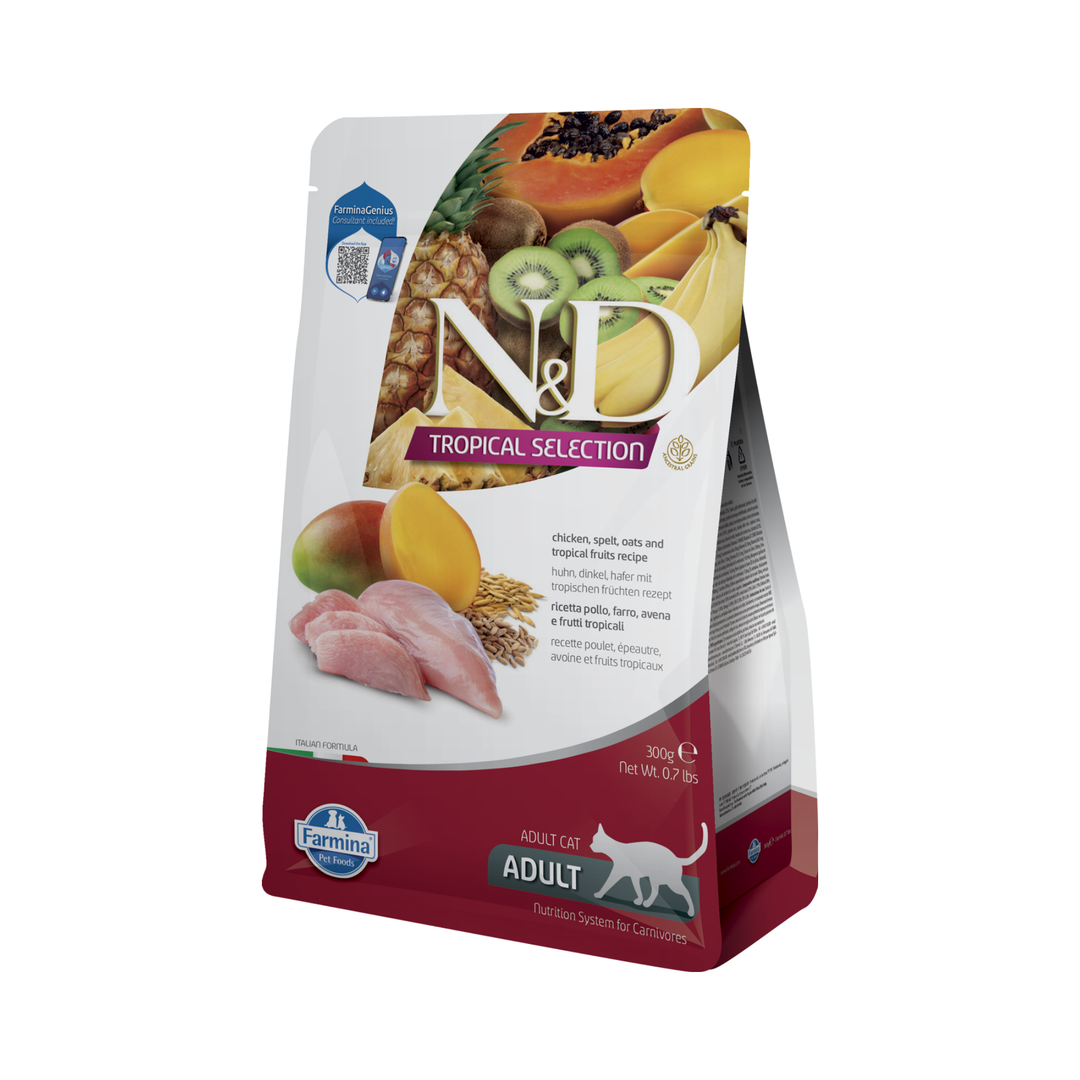 Farmina N&D PND0030077 | Pui, Fructe Tropicale, 300g