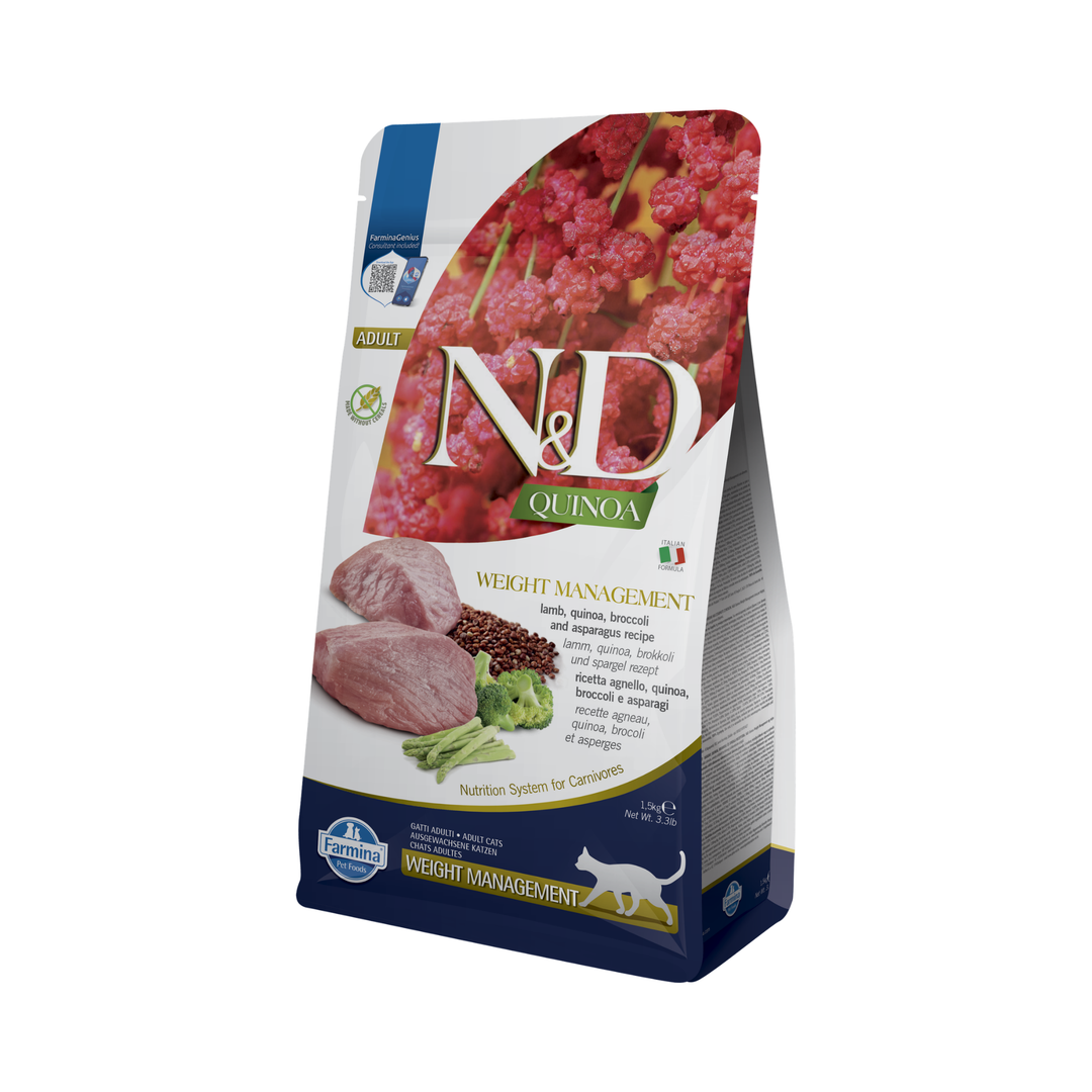 Hrană uscată pisică Farmina N&D QUINOA weight management 1.5 kg