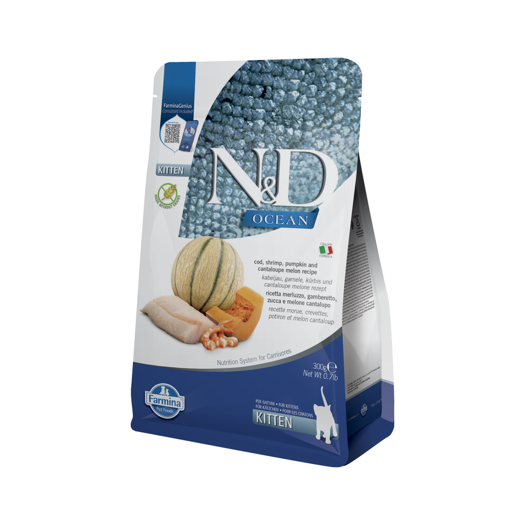 Hrana Uscata Pisici Farmina N&amp;D PND0030056 | Kitten Cod 300g