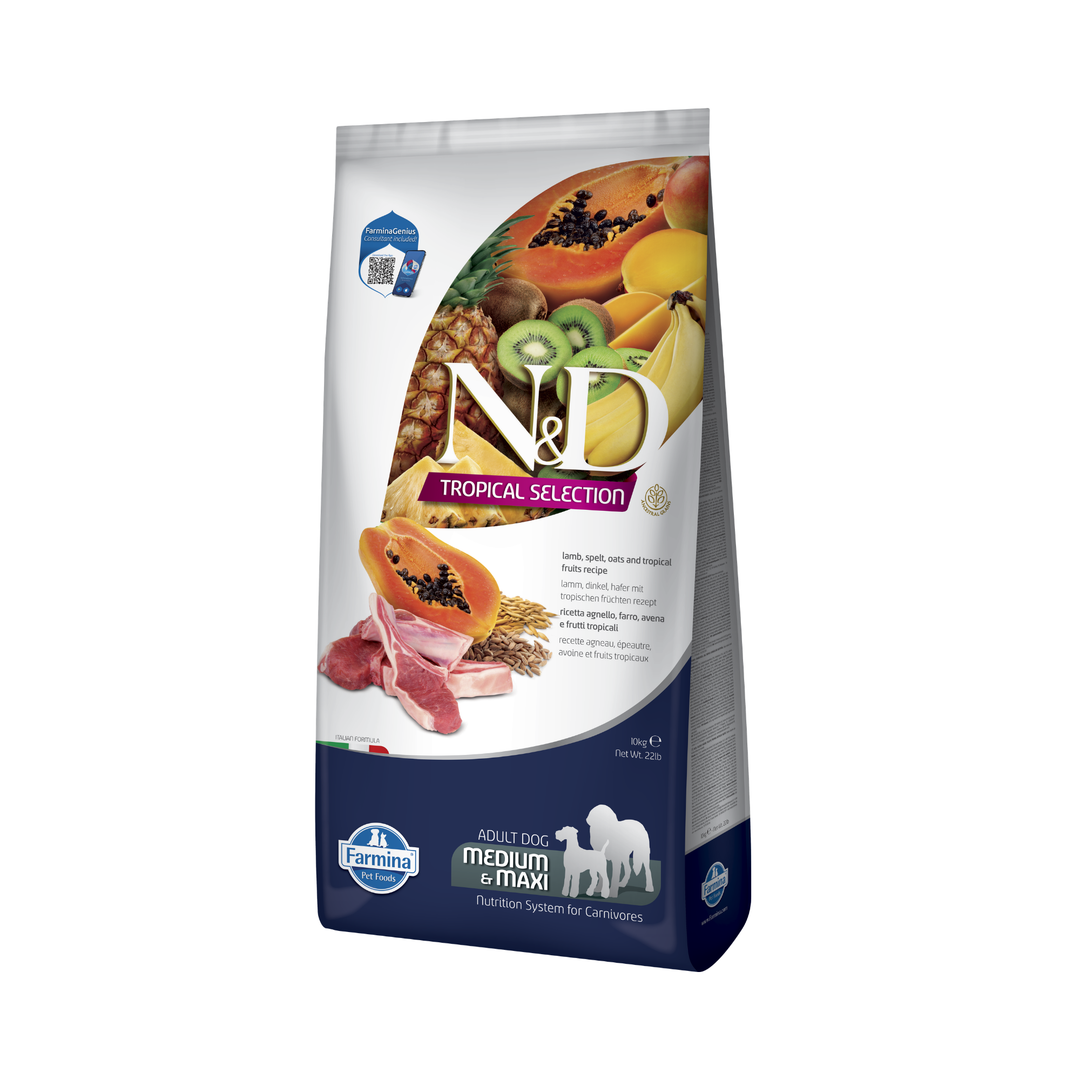 Hrana Uscata Caini Farmina N&D PND1000033 | Miel, Fructe, 10kg