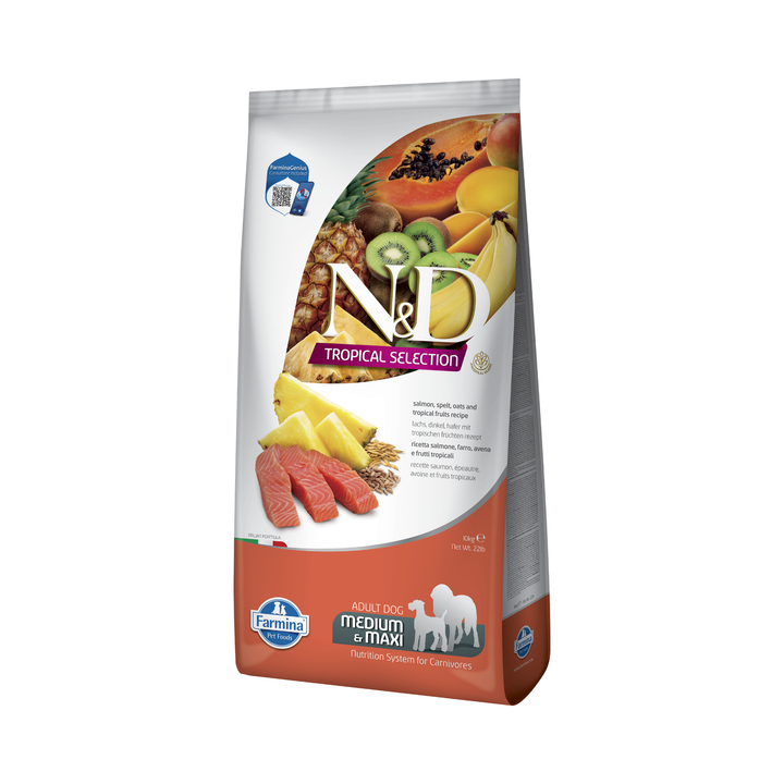 Hrana Uscata Caini Farmina N&amp;D PND1000034 | Somon, Fructe, 10kg