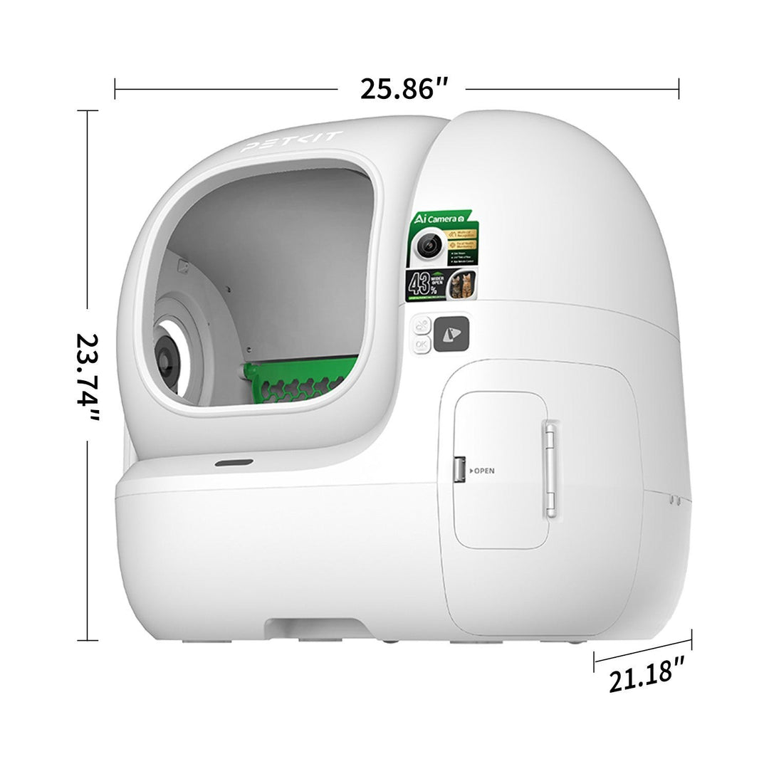 Litieră Pisici PETKIT Purobot Max Pro 2 | Cameră AI, Autocurățare