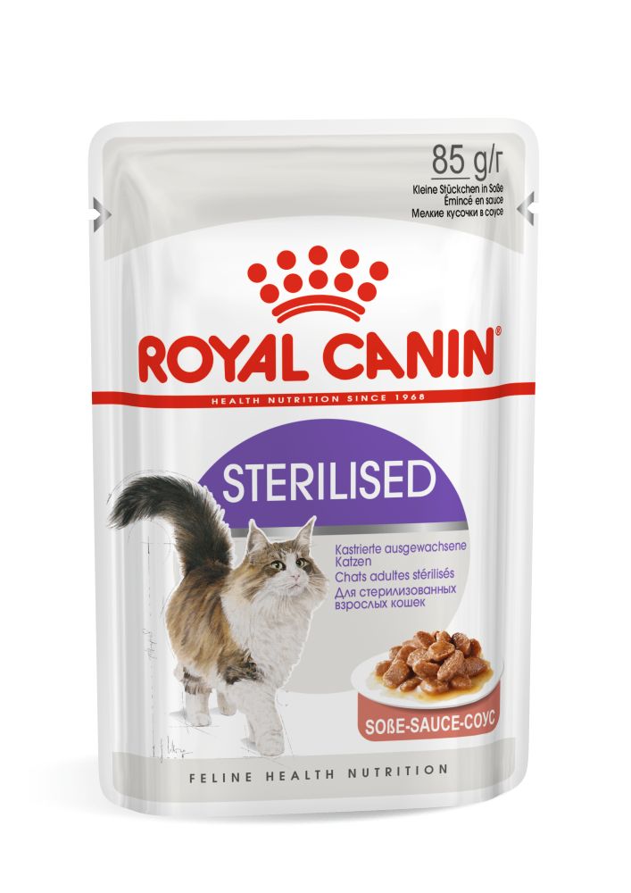 Royal Canin Sterilised Adult hrana umeda pisica sterilizata (in sos), 12 x 85 g