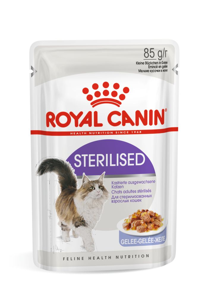 Royal Canin Sterilised Adult hrana umeda pisica sterilizata (in aspic), 12 x 85 g