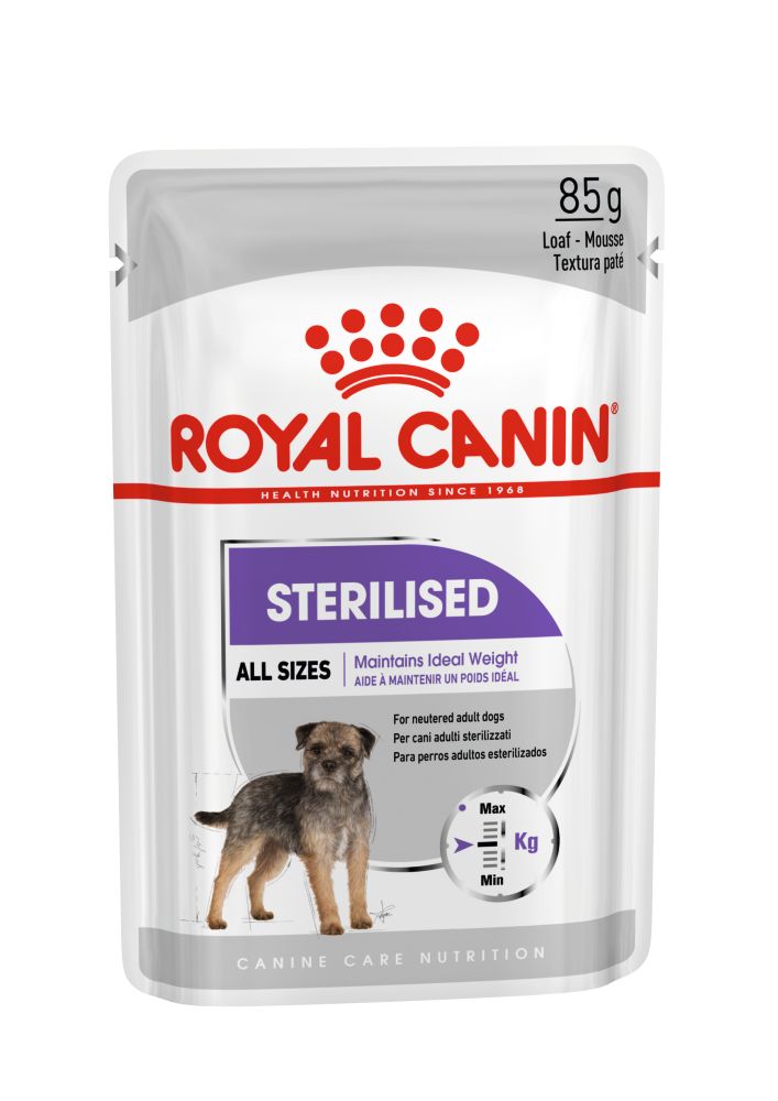 Royal Canin Sterilised Adult hrana umeda caine sterilizat (pate), 12 x 85 g