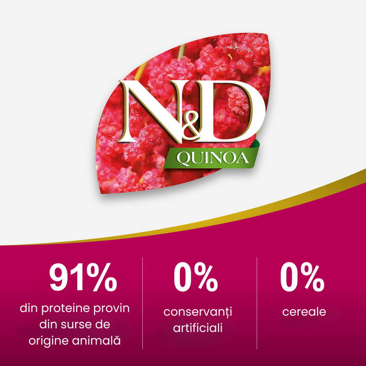 Hrană umedă pisică Farmina N&amp;D QUINOA urinary hrană umedă 80 gr
