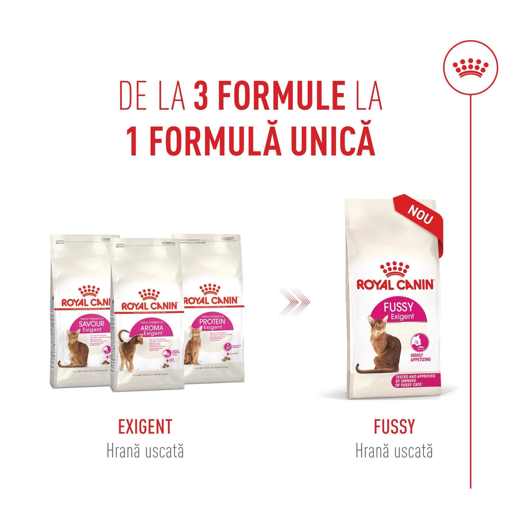 Royal Canin Fussy Adult hrana uscata pisica, apetit capricios, 400 g