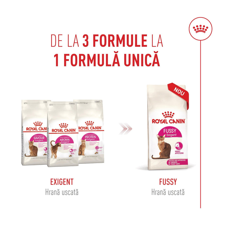 Royal Canin Fussy Adult hrana uscata pisica, apetit capricios, 10 kg