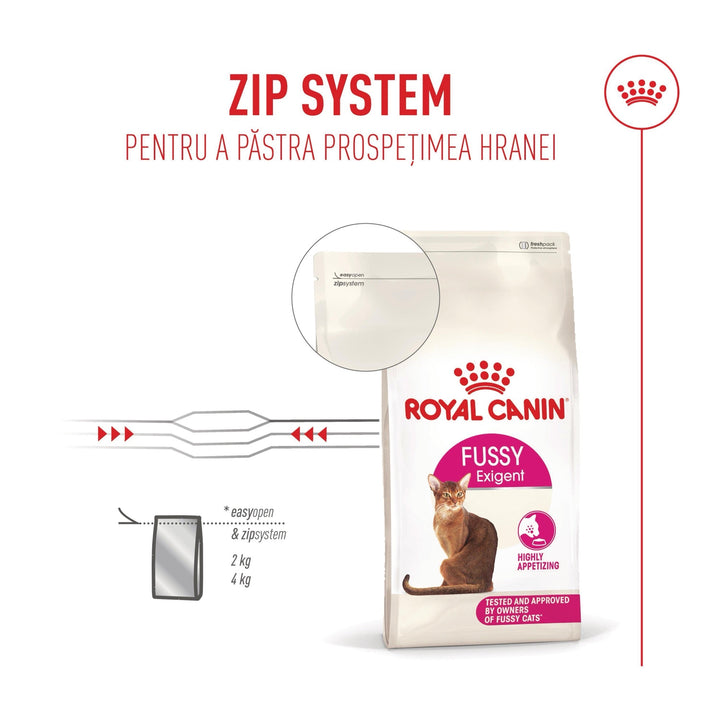 Royal Canin Fussy Adult hrana uscata pisica, apetit capricios, 10 kg