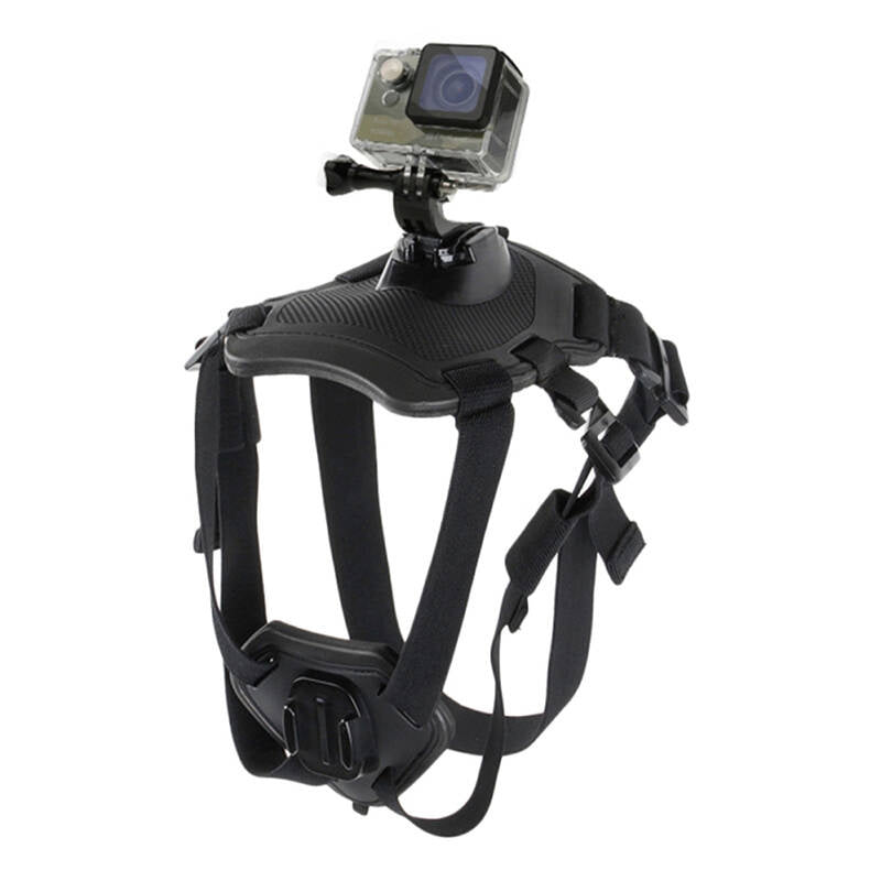Curea de piept pentru câini PULUZ pentru camere de acțiune (GoPro, Insta360, DJI Action etc.)
