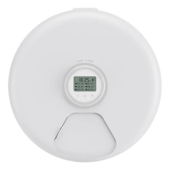 Rojeco 2L Alimentator automat pentru pisici Versiunea cu buton