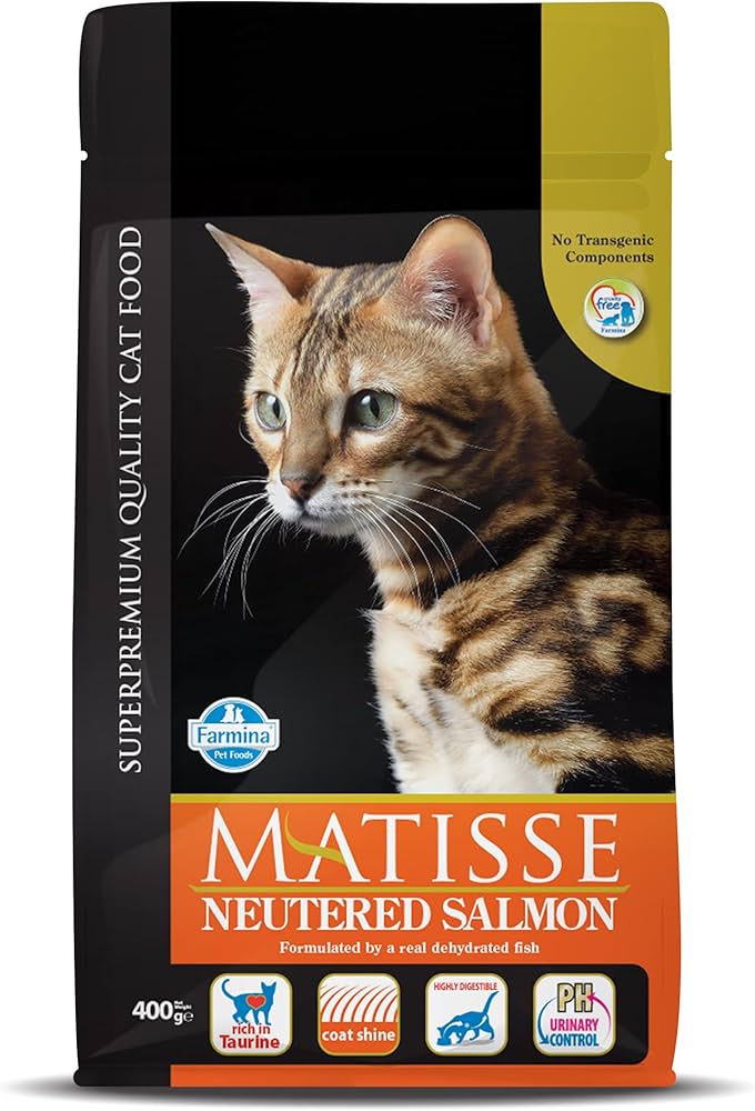 Hrană uscată pisică Farmina MATISSE neutered salmon 400 gr