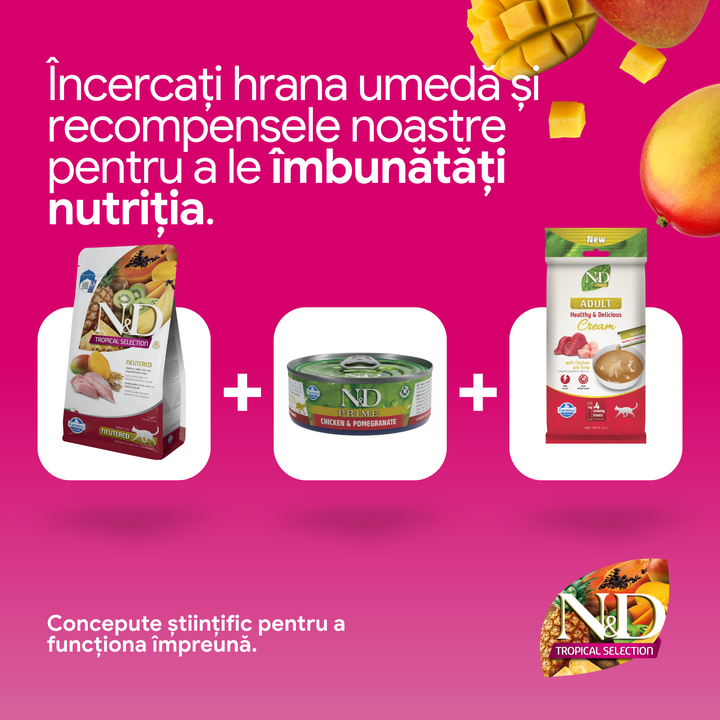 Hrana Uscata Pisici Farmina N&amp;D PND1000031 | Pui, 10kg