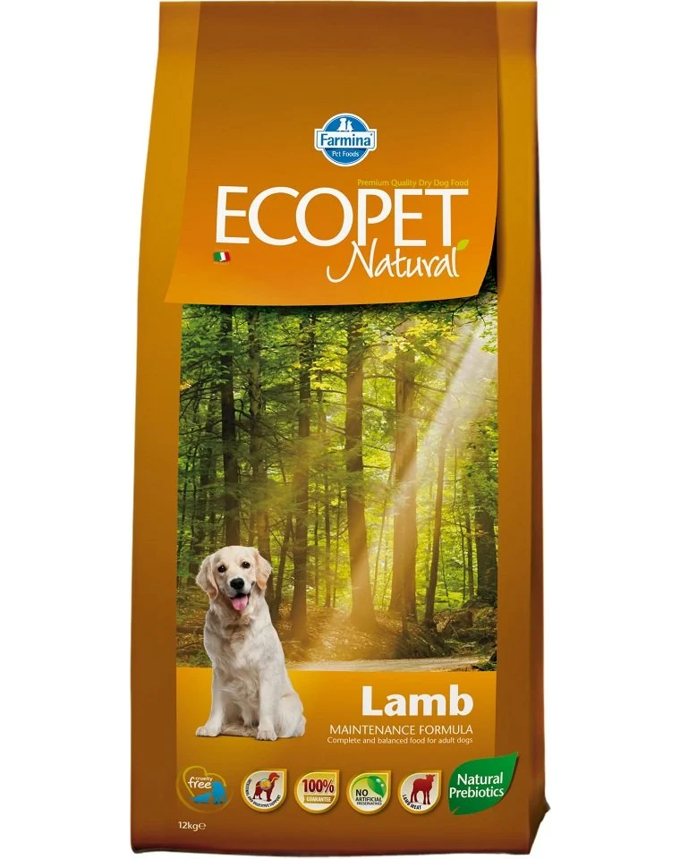 Hrană uscată câine Farmina ECOPET NATURAL lamb 12 kg