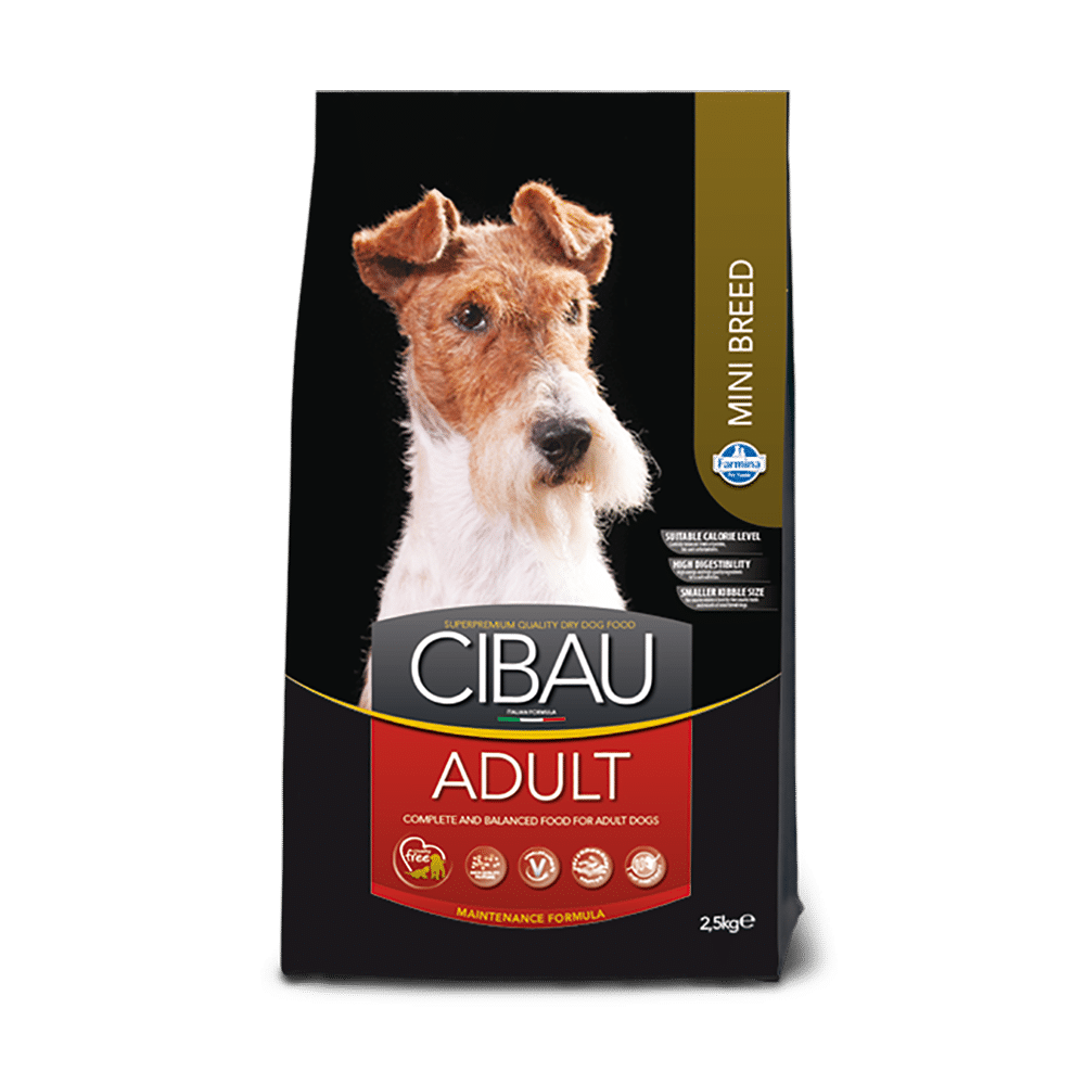 Hrană uscată câine Farmina CIBAU adult mini 2,5 kg