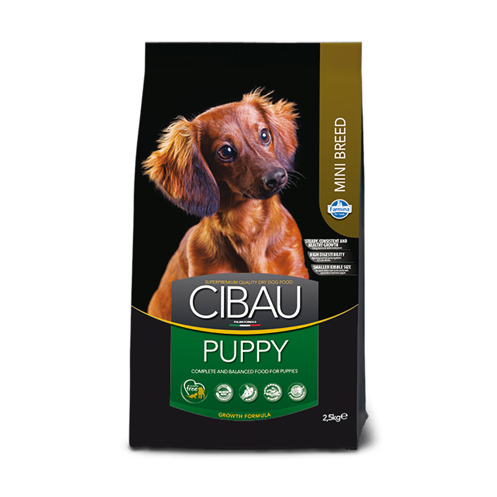 Hrană uscată câine Farmina CIBAU puppy mini 2,5 kg