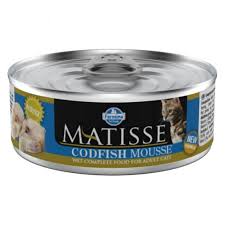 Hrană umedă pisică Farmina MATISSE cat mousse codfish 85 gr