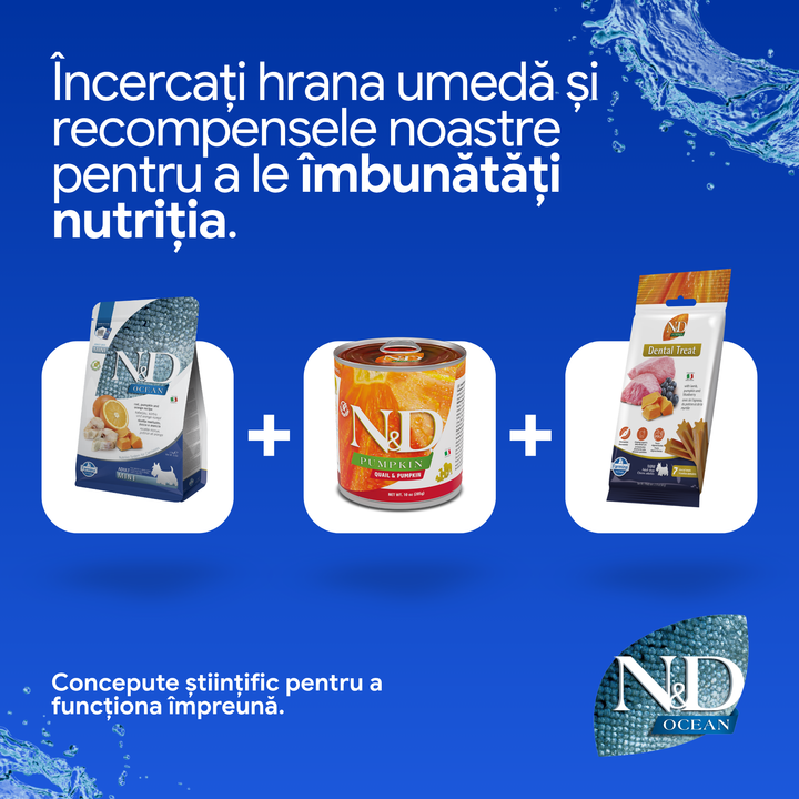 Hrana Uscata Caini Farmina N&amp;D PND0700043 | Cod, Dovleac, 7kg