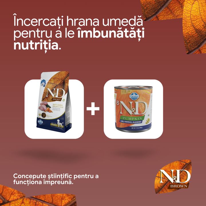 Hrana Uscata Caini Farmina N&amp;D PND0200003 | Miel, 2kg, Mini