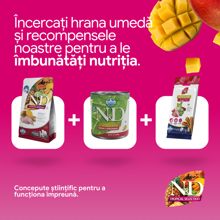 Farmina N&amp;D PND1000032 | Pui, Fructe, 10kg