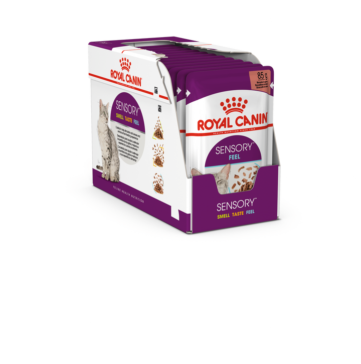 Royal Canin Sensory, hrana umeda pisici, stimularea simturilor (in sos), 12 x 85 g