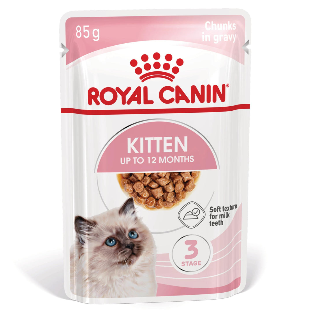 Royal Canin Kitten hrana umeda pisica junior (in sos), 12 x 85 g