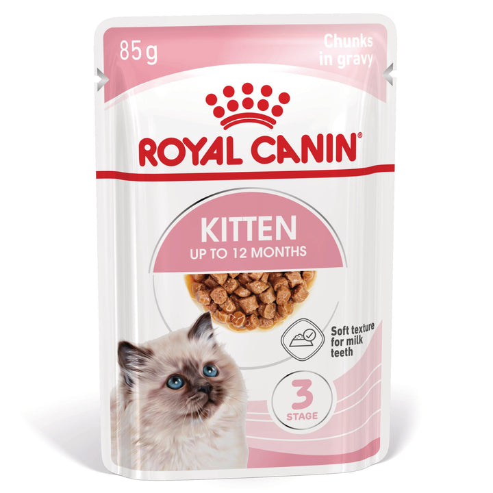 Royal Canin Kitten hrana umeda pisica junior (in sos), 12 x 85 g