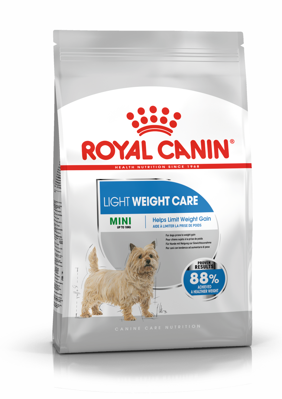 Royal Canin Mini Light Weight Care Adult hrana uscata caine, limitarea cresterii in greutate, 10 kg