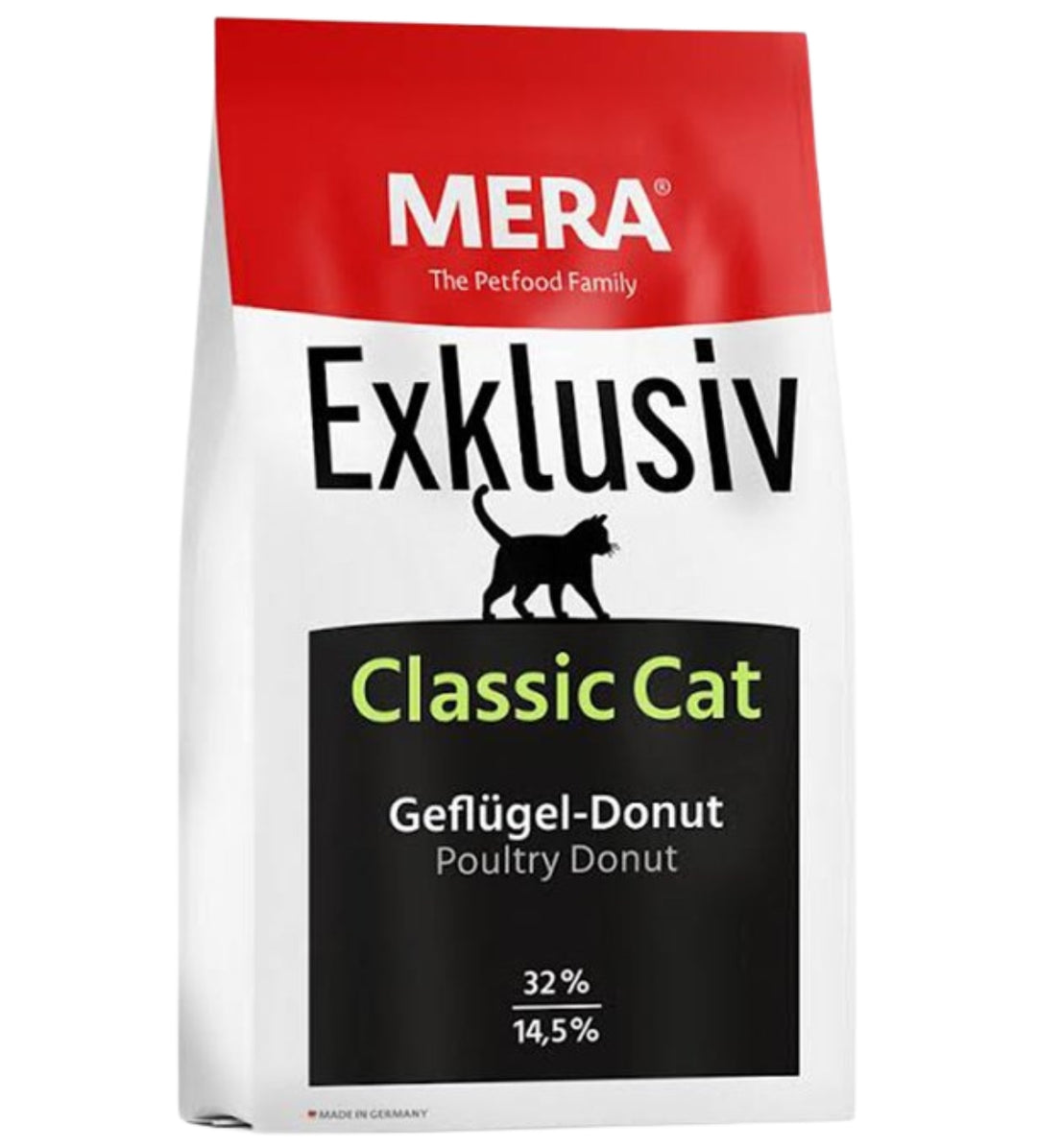 Hrană Uscată Pisici MERA Exclusiv Classic | Pasăre, 10kg, Adult