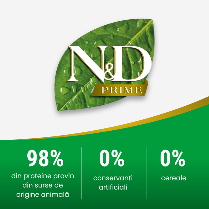 Hrană umedă pisică Farmina N&amp;D PRIME miel &amp; afine hrană umedă 70 gr