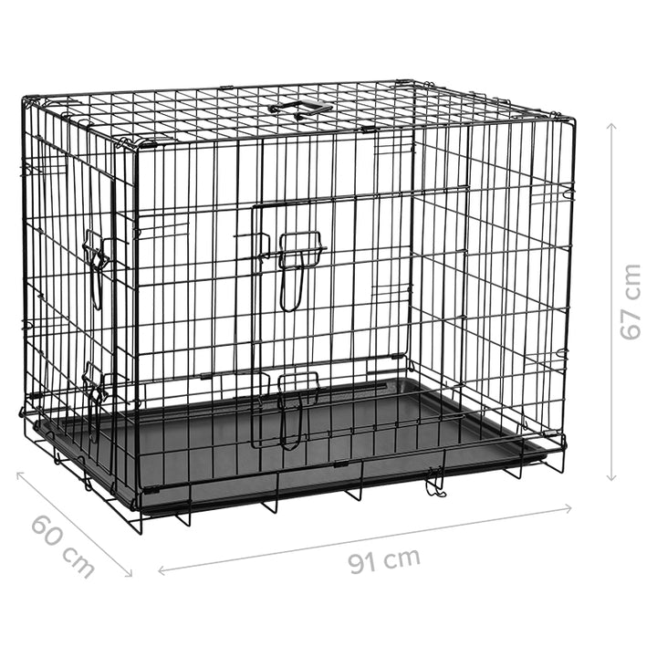 Tarc Metalic Caini Rebel Animals RA-1203 | 91x60x67 cm, Pliabil