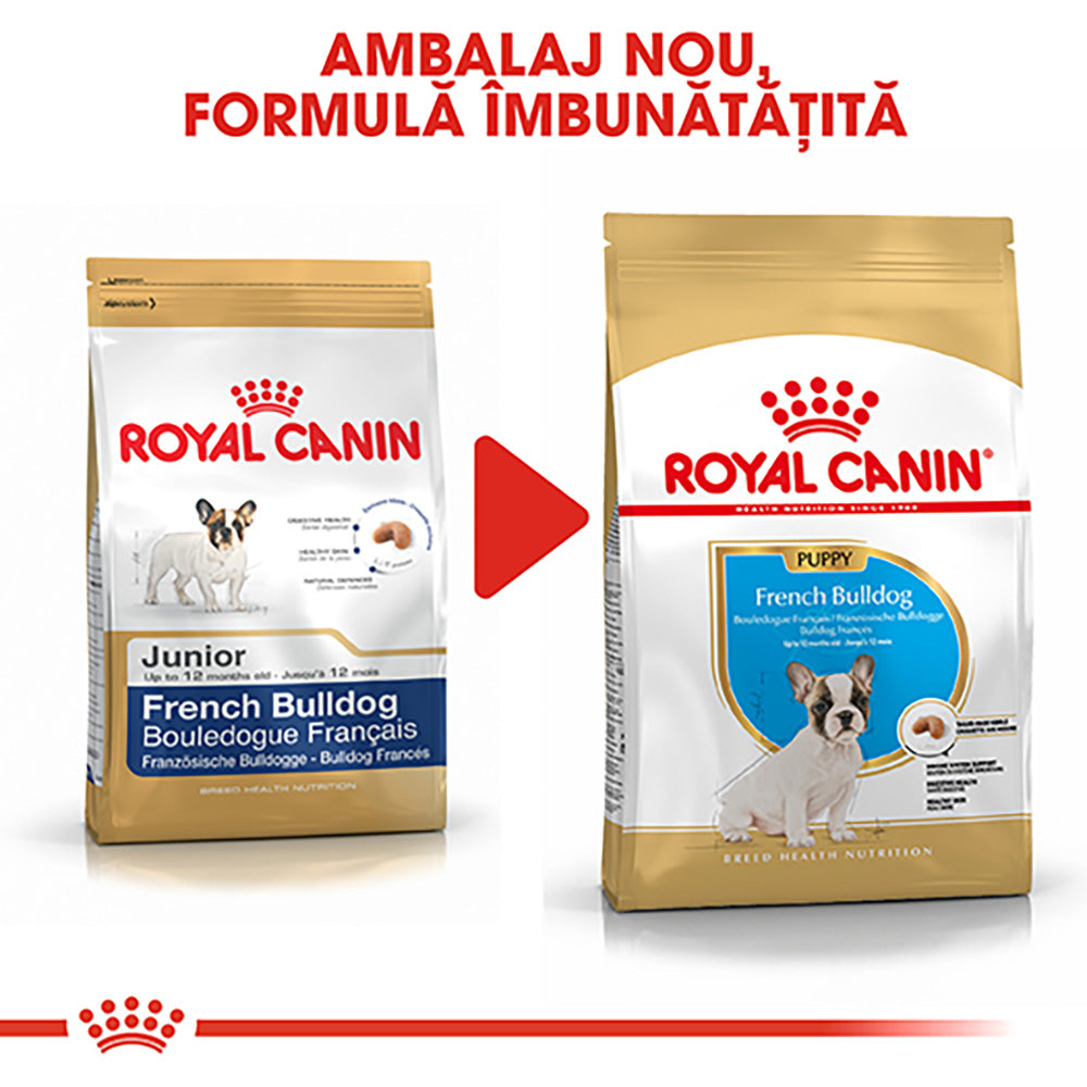 Royal Canin French Bulldog Puppy hrana uscata caine junior, 3 kg