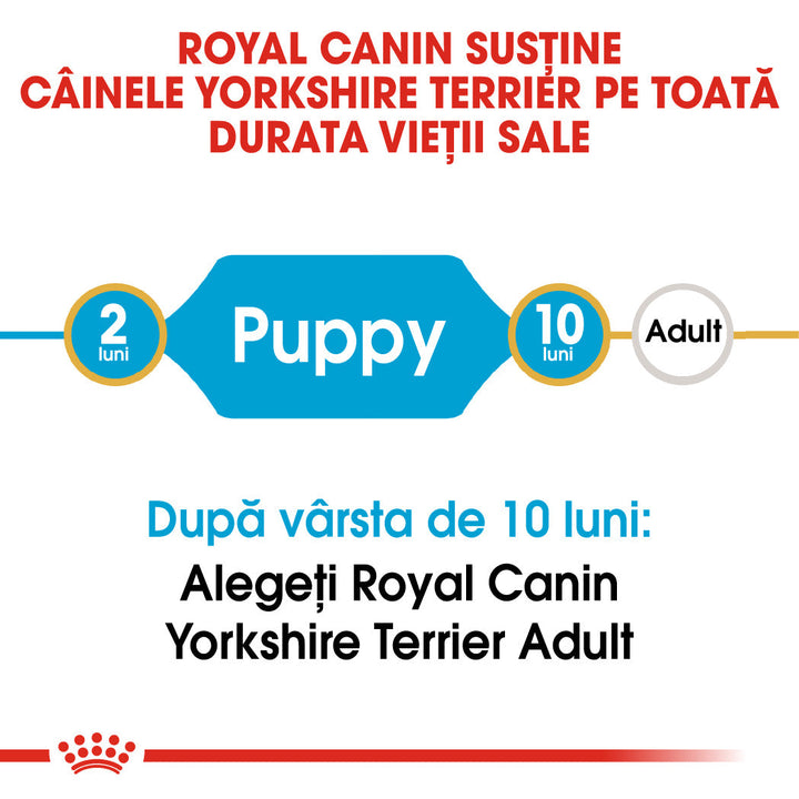 Royal Canin Yorkshire Puppy hrana uscata caine junior, 1.5 kg