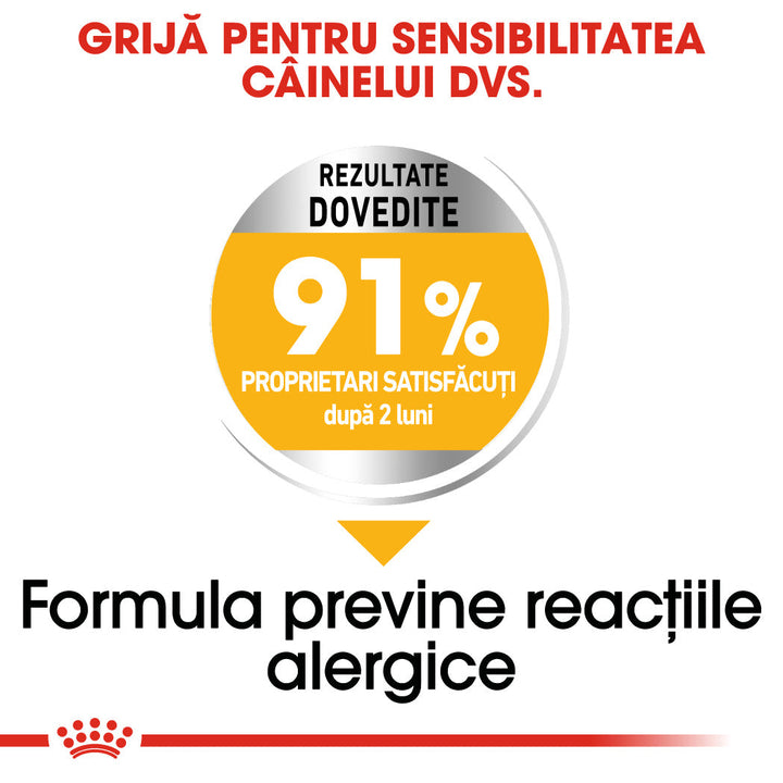 Royal Canin Medium Dermacomfort hrana uscata caine, prevenirea iritatiilor pielii, 12 kg