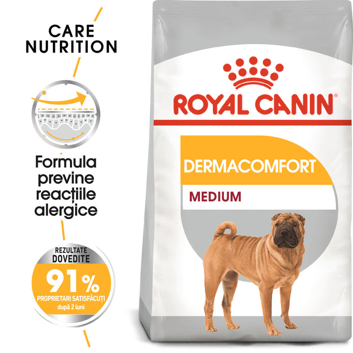 Hrana Uscata Caini Royal Canin 305300 | Medium, Dermacomfort, 12kg