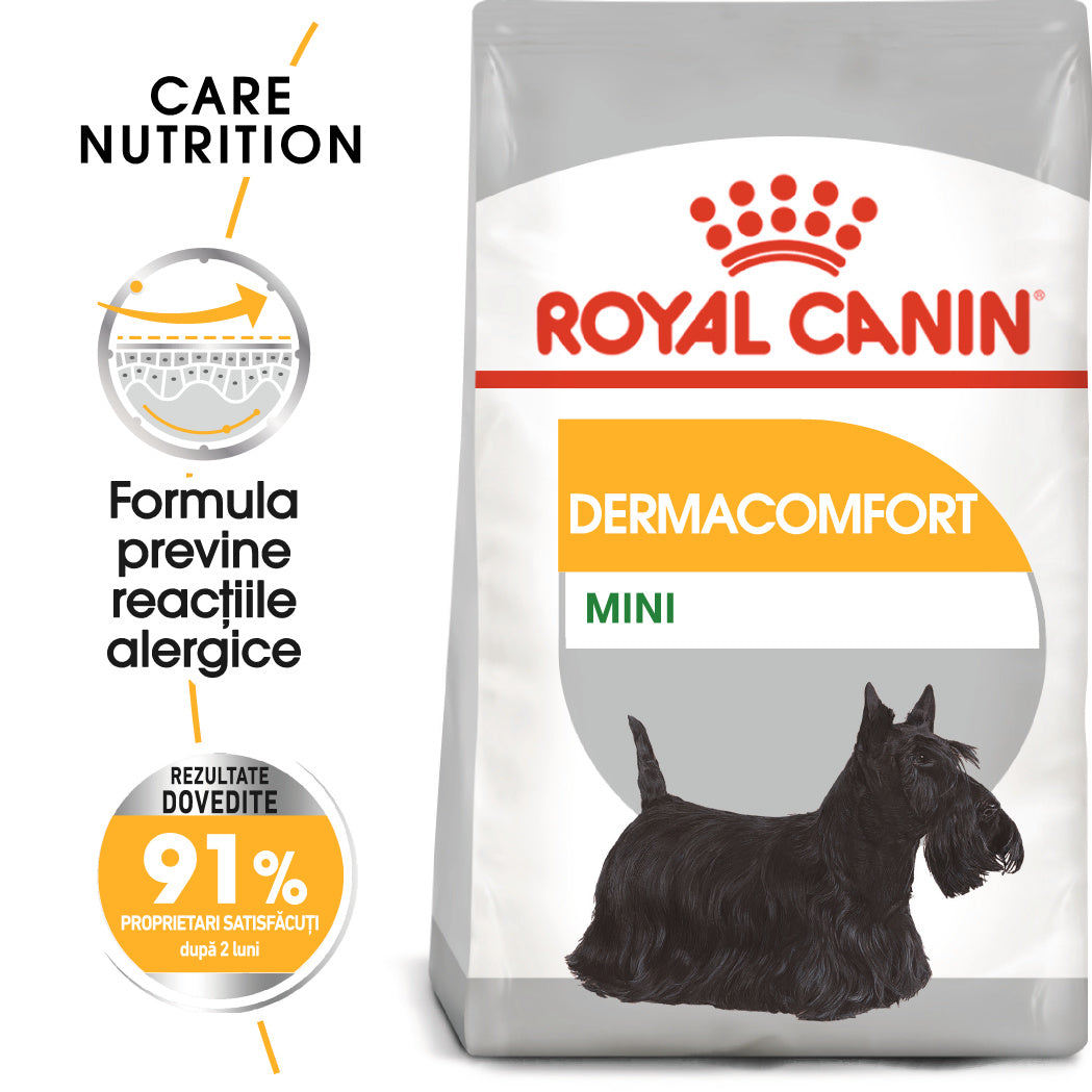Hrana Uscata Caini Royal Canin 273100 | Mini, Dermacomfort, 8kg
