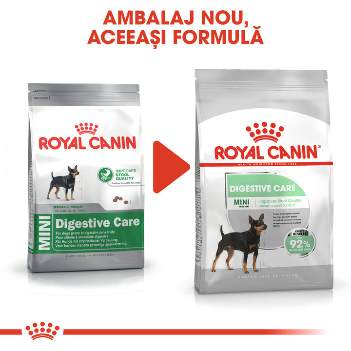 Royal Canin Mini Digestive Care hrana uscata caine, confort digestiv, 3 kg